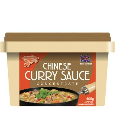 Goldfish Chinese Takeaway Curry Sauce Paste Concentrate 405g Original (Pack of 3) by CNMART - Buy Online on GoSupps.com