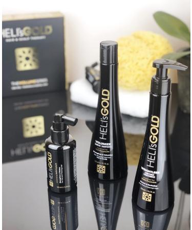Buy Heli s Gold Volumize Shampoo - Gently Cleanses Promotes Stronger Growth Increases Hair Density - 10.1 Oz - Ideal for Fine Thin Hair - International Shipping Available - Buy Online on GoSupps.com