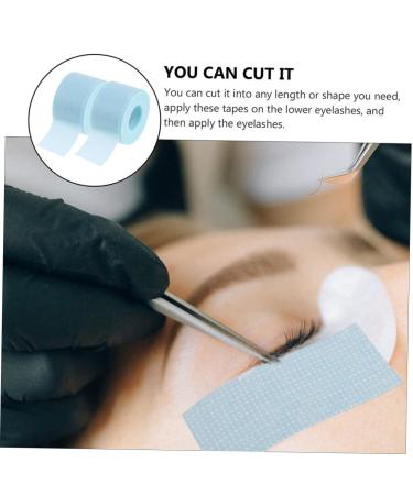 Beavorty Blue Mascara 2 Rolls Silicone Gel Band Tools Mascara Eyelash Tapes Eye Gel Eyelash Patches Blindfold Breathable - Buy Online on GoSupps.com