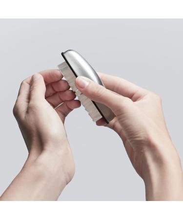 ZWILLING Hand and Nail Brush - Premium Washing Brush Fingernail Cleaner & Odor Remover | Matt Stainless Steel - International Shipping Available - Buy Online on GoSupps.com