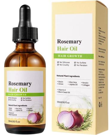  Generisch Moisturizing hair oil - 59 ml - For frizzy hair - Fortifying treatment for damaged scalp - Curly and brittle hair - For men and women - Buy Online on GoSupps.com