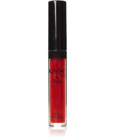 NYX Girls Round Lip Gloss -Color RLG 01 - True Red