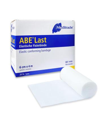 Gauze bandages 6cm x 4m - 20 pieces Elastic bandage Fixation bandage - Latex-free dressing material - elastic bandage with 135% stretchability - Buy Online on GoSupps.com