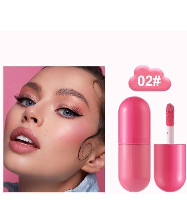 Liquid Cheek Blusher Liquid Blush Makeup - Long Lasting Blush Light Blendable Color Highlighter Blush All Day Highlighter Rougin for Eyes and Cheeks Makeup - Buy Online on GoSupps.com