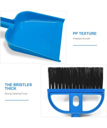 POPETPOP Mini Broom and Dustpan Set for Small Pets - Cage and Desk Cleaner - Random Color - Buy Online on GoSupps.com