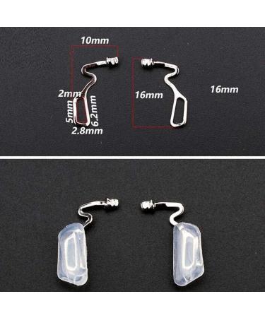 Epasha Glasses Repair Set - Silver Metal Nose Pad Arms & Replacement Pads for All Glasses - Buy Online on GoSupps.com