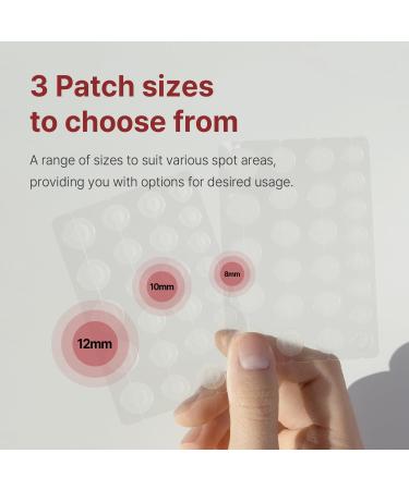 Trouble Cover Calming Clear Spot Patches - 100 Count Hydrocolloid Acne Treatment for Zits Pimples & Blemishes | Korean Spot Patch for Troubled Skin - Buy Online on GoSupps.com