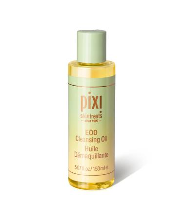 Pixi Beauty EOD Cleansing Oil Plant-based Makeup & Sunscreen Remover Argan Oil & Soybean Oil Nourishing and Hydrating 5.07 fl.oz / 150ml