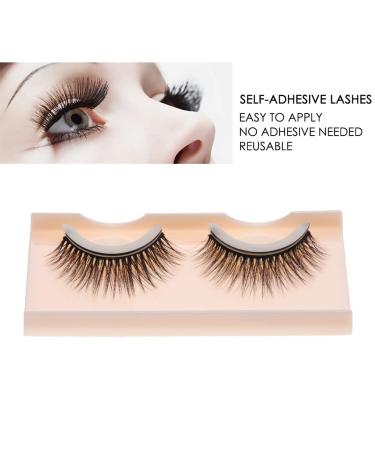3D Self Adhesive False Eyelashes - Reusable Soft & Comfortable Makeup Extensions - Buy Online on GoSupps.com