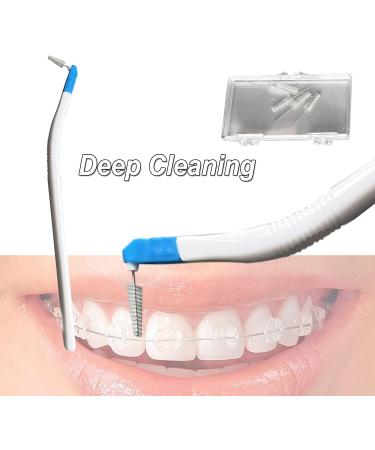 Pack of 12 Orthodontic Toothbrushes & Interdental Brushes for Braces - Detailed Teeth Cleaning - Buy Online on GoSupps.com