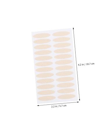 FOMIYES 3 Sets Double Eyelid Sticker Stickers Uppereye Lid Lift Tape Eye Sticker Woman Glue Eye Patch 3.5x2.4x0.1cmx3pcs Blackx3pcs - Buy Online on GoSupps.com