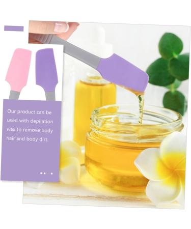 Hakidzel Silicone Wax Spatula Set - 4-Piece Hair Removal Tool | Portable Multifunction Wax Applicator for Household Use - Buy Online on GoSupps.com