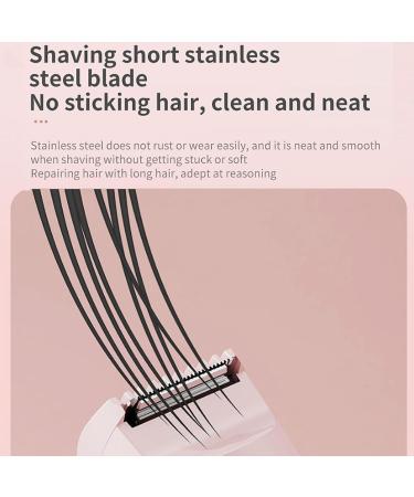 Rasoir lectrique Femme - pilateur Pour Zone Bikini Double T te Visage & Maillot pour L vre Menton Zone Intime pilateur Aisselles Portable Rose - Buy Online on GoSupps.com