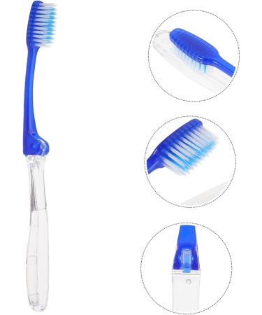 Hoement 10pcs Travel Folding Toothbrush Set - Portable Wear-Resistant Travel Accessories for On-the-Go Oral Care - Buy Online on GoSupps.com