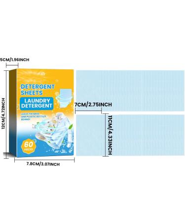 Laundry Detergent Sheets Laundry Detergent Strips Travel Laundry Sheets No Messes And Space Saving Laundry Detergent Laundry Detergent Strips 2 boxes - Buy Online on GoSupps.com
