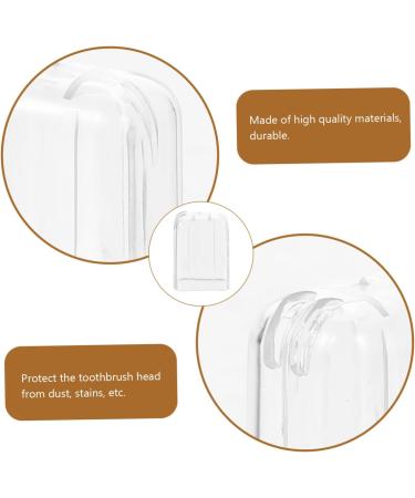 Beavorty 20-Pack Travel Toothbrush Covers | Dust Protection & Hygiene Shield | Universal Toothbrush Caps - Buy Online on GoSupps.com