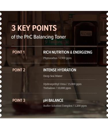 O'LABS PHc Balancing Toner 200ml / 6.76 fl.oz Hydrating & Refreshing Facial Toner Deep Sea Water 84% - Buy Online on GoSupps.com