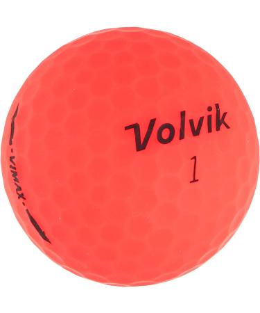 Volvik Vimax Soft Red Golf Balls - Pack of 12 - Buy Online on GoSupps.com