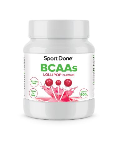 BCAAs Premium Amino Acids 2:1:1 Lollipop flavor 500g SportDone
