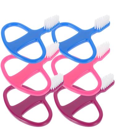 Minkissy 45 PTH False Toothbrush & Cleaner | Soft Manual Baby Toothbrush with Case | Safe Prothesis Cleaning for Toddlers - Buy Online on GoSupps.com