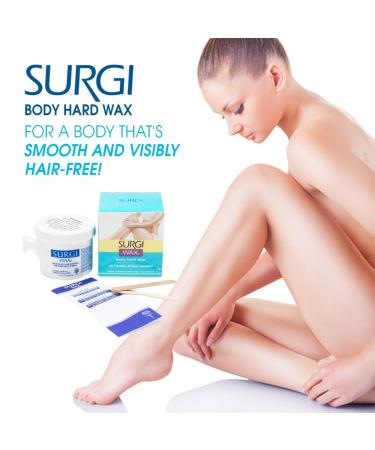 Surgi Microwave Body Hard Hair Removal Wax 4 Oz - 2 Pack - Buy Online on GoSupps.com
