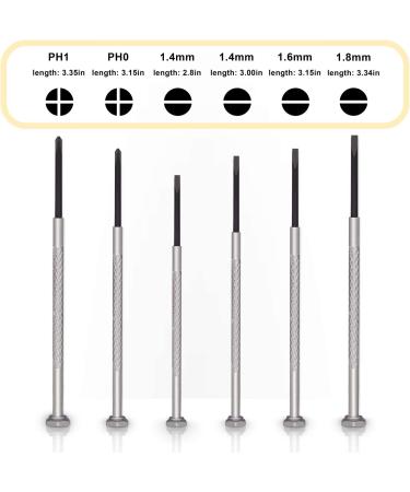 Eyeglass Repair Kit - Precision Screwdriver Set with Screws, Tweezers, and Cleaning Cloth - Ideal for Glasses, Mobile Phones, Watches - Buy Online on GoSupps.com