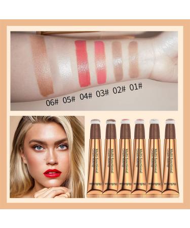 Contour Beauty Wand - Long Lasting Gel Cream Bronzer Stick | Easy Blend Natural Matte Finish Cruelty-Free Makeup - Buy Online on GoSupps.com