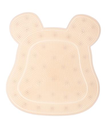 Frcolor foot peeling scrubber shower wall back scrubber foot massager wall back wall cleaner foot massage pad footrubber mat massage mat foot massage pillow pebble gel bathing brushes body