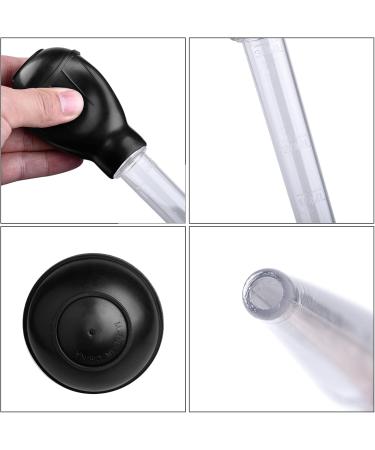 WEAVERBIRD Manual Fish Tank Water Changer Aquarium Dropper 30ml Aquarium Clean Pipette Dropper Fish Tank Cleaning Waste Remover Aquarium Gravel Cleaning Straw Black - Buy Online on GoSupps.com