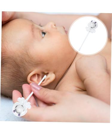 Infant Octopus Spoon for Ear Wax Removal - Illuminated Plastic Light with Curette, Cartoon Design - Reusable Cleaning Tool for Adults and Kids - Buy Online on GoSupps.com