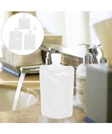 1 Set Travel Lotion Refill Bag Funnel Travel Pouches for Toiletries Liquid Refillable Pouches Refillable Cosmetic Containers Travel Containers X1 Stickers Portable Suction Bag - Buy Online on GoSupps.com