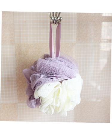 2pcs Large Mesh Pouf Bath Balls - Durable Shower Sponge for Relaxing Bathing Experience - Buy Online on GoSupps.com