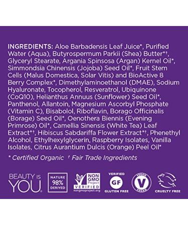 Andalou Naturals Lift & Firm Cream with Hyaluronic DMAE â€“ 1.7 oz | Anti-Aging Moisturizer - Buy Online on GoSupps.com