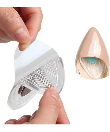 Women's Ball of Foot Cushions (4 Pairs) - Gel Metatarsal Pads for High Heel Inserts - Foot Pain Relief - Buy Online on GoSupps.com