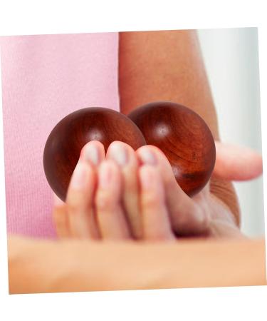 Gleavi 4-Piece Wooden Muscle-Stretch Ball Set | Chinese Stress & Massage Balls for Fitness | Bamboo Bouncing Balls Online - Buy Online on GoSupps.com