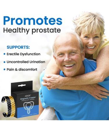 Magnetic Copper Prostate Band Prostapower Magnetic Copper Band Adjustable Length Copper Bracelet Prostate Wristband for Man Woman - Improves Circulation Magnetic Field Jewelry - Buy Online on GoSupps.com