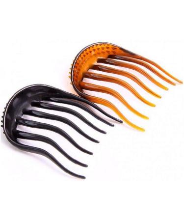 1pc Magic Hair Styling Insert Comb Bump It Up Volume Inserts for Donut Ponytail Fluffy Hair Comb Beauty Tool(black) - Buy Online on GoSupps.com