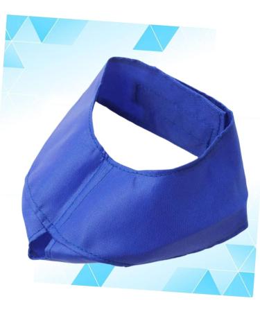 Minkissy Cat Eye Dog Blinds - Anti-Bite Muzzles & Eye Masks for Pets | Breathable & Stylish 21x10cm Blue - Buy Online on GoSupps.com