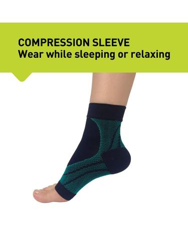 PROFOOT Plantar Fasciitis Pain Relief Kit - Includes Shoe Insoles, Arch Support Cushions, Compression Sleeve & Massage Ball - Women's Size 6-12 - Buy Online on GoSupps.com