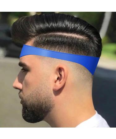 Neckline Shaving Template - Curved Hair Cutting Guide & Soft Silicone Trimming Tool for DIY Home Haircuts (Red - Buy Online on GoSupps.com