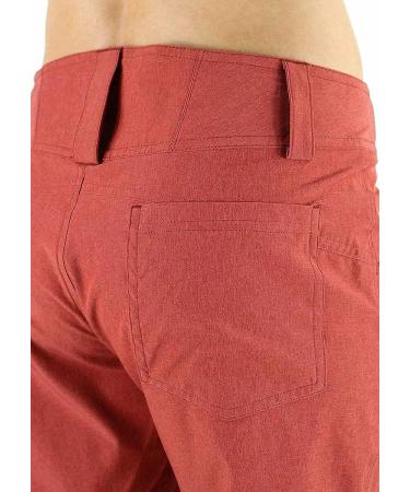 Club Ride Apparel Women's Eden Cycling Shorts with Level 2 Chamois - 7 Red Cayenne - Medium - Buy Online on GoSupps.com