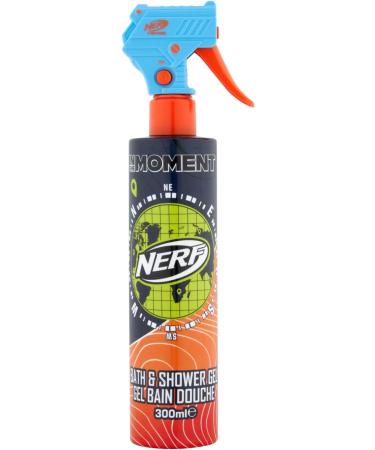 Nerf Get Hyped! Bath & Shower Gel 300ml - Blaster Trigger Shower Gel - Children's Shower Gel - Buy Online on GoSupps.com