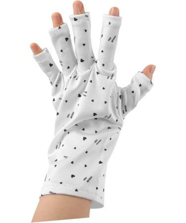 minkissy 4 Pairs Nail Gloves Gel Manicure Uv Gloves Fingerless Anti Uv Glove Uv Protection Gloves for Manicures Uv Gloves for Gel Manicures Miss Polyester Non-Slip Light - Buy Online on GoSupps.com