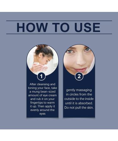 Firming Moisturizing Eye Cream - Deep Hydration Enhances Eye Elasticity Reduces Fine Lines All Skin Types(2pcs) - Buy Online on GoSupps.com