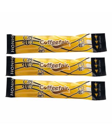 Coffeefair Honey Sticks - 100 x 10g Portion Sticks Counter Display | International Shipping Available - Buy Online on GoSupps.com