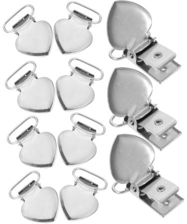 Holibanna 150 Peach Heart Chip Clip - Practical Pacifier Holder & Men's Lifting Belt Fastening Clips - 2 Pack (3.5x2.2cm) | International Shipping Available - Buy Online on GoSupps.com