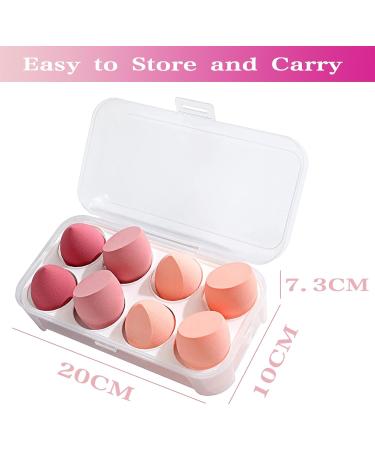 Makeup Sponge Set Face Beauty Make Up Sponges Blender 8-Pack - Buy Online on GoSupps.com