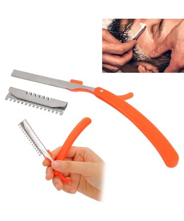 Udavivi Folded Razor - Retro Straight Edge Shaving Razor for Men | No Blade Included | International Shipping - Buy Online on GoSupps.com