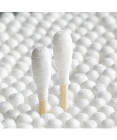 Buy Tingdongwei 400 Eco-Friendly Bamboo Cotton Swabs | 100% Biodegradable & Plastic-Free Ear Sticks - Perfect for Eco-Conscious Consumers - Buy Online on GoSupps.com