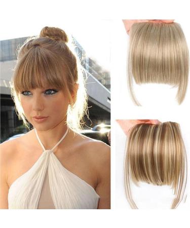BOKIOESDE Clip in Air Bangs High Temperature Wire Hair Extension Clamp Fringe Hairpiece Type13 - Buy Online on GoSupps.com